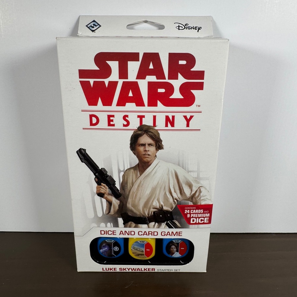 Star Wars Destiny Luke Skywalker Starter Set Game SWD10 Fantasy Flight New